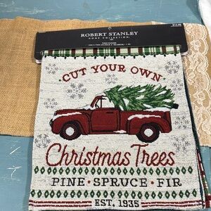Robert Stanley Christmas Tree Truck runner